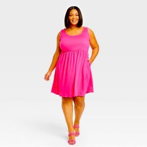 NWT Sleeveless babydoll dress - Ava & Viv size 2X